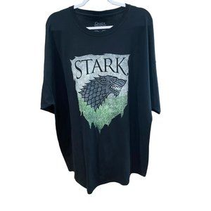 Stark Men’s Game of Thrones T-Shirt Size 3X